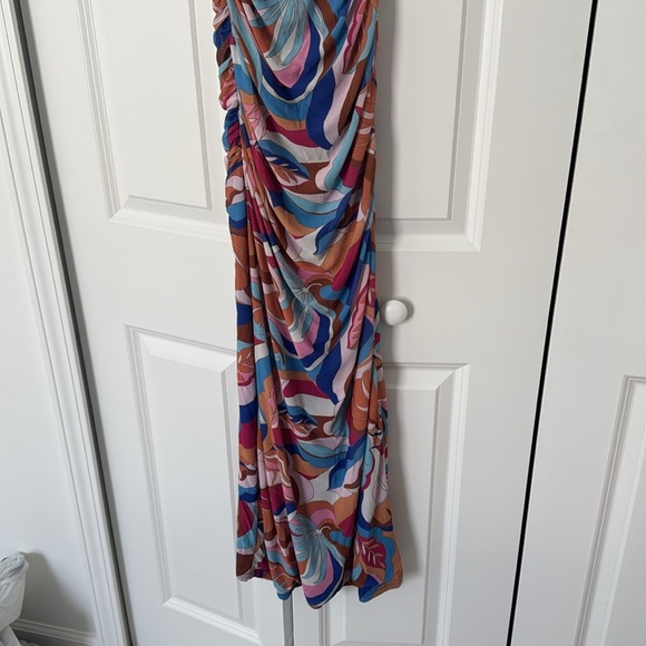 Colorful Patterned Women's Dress - Picture 4 of 5